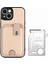 iPhone 15 Plus Için Karbon Fiber Doku Kılıfı Kart Bıçağı Aracı ile Darbeye Dayanıklı Telefon Kapağı-Haki (Yurt Dışından) 4