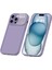 iPhone 14 Pro Kılıf Yumuşak Silikon Telefon Kılıfı Aromaterapi Tabletli Düşmeyi Önleyici Telefon Kabuğu-Mor (Yurt Dışından) 1