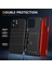 iPhone 15 Pro Için Kılıf Tpu+Pc Telefon Kabuğu, Kart Yuvası ve Çevirme Çubuğu-Kırmızı (Yurt Dışından) 4