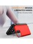 iPhone 14 Pro Max Için Kart Tutucu Kılıf Flip Kickstand Tpu+Pc Koruyucu Telefon Kapağı-Kırmızı (Yurt Dışından) 3