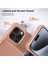 ZM11 iPhone 15 Pro Max Için Kılıf Kart Tutucu Kickstand Pu Deri + Tpu Telefon Kapağı-Gül Altın (Yurt Dışından) 5