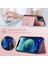 Jeehood iPhone 12/12 Pro Kılıf Deri Telefon Arka Kapak Manyetik Çıkarılabilir Kart Çantası-Pembe (Yurt Dışından) 5