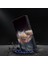 iPhone 13 Için 6.1 Inç Kılıf Desenli Baskılı Deri Darbeye Dayanıklı Telefon Standı Kapağı-Şakayık (Yurt Dışından) 4