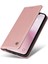 iPhone SE(2024) Için Kılıf Standı Cüzdan Pu Deri Telefon Kılıfı-Pembe Altın (Yurt Dışından) 4