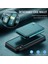 Jeehood iPhone Xr Kılıf Kickstand Tpu Manyetik Telefon Kapağı Çıkarılabilir Kart Çantası-Cyan (Yurt Dışından) 5