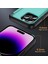 iPhone 14 Pro Max Için Kart Tutucu Kılıf Flip Kickstand Tpu+Pc Koruyucu Telefon Kapağı-Cyan (Yurt Dışından) 5