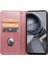 iPhone 14 Pro Kılıf Buzağı Dokulu Deri Telefon Kapağı Manyetik Kapatma Tam Koruma-Gül Altın (Yurt Dışından) 2