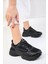 Texa Ortopedik Kadın Spor Ayakkabı Sneakers - Siyah 4