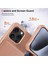 ZM11 iPhone 13 Pro Için Kılıf Kart Yuvaları Pu+Tpu Telefon Kılıfı ve Kickstand-Gül Altın (Yurt Dışından) 5