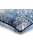 Oliva Damask Renkli Kadife 50*50 Biyeli Kırlent Çok Renkli 5