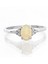 Opal Oval Tektaş Pırlanta Yüzük 2