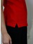Kadın Pamuk Polo Yaka Büyük Beden Düz T- Shirt 2