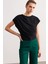 Siyah Pilili Basic Bluz 2