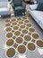 Jüt Hasır Görünümlü Desenli Modern El Örgüsü Dikdörtgen Halı Kilim 4