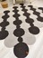 Jüt Hasır Görünümlü Desenli Modern El Örgüsü Dikdörtgen Halı Kilim 1