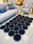 Jüt Hasır Görünümlü Desenli Modern El Örgüsü Dikdörtgen Halı Kilim 4