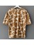 Erkek Karışık Desen Oversize T-Shirt 1