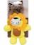 Kedi Otlu Peluş Aslan 12cm 1