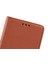 iPhone 7/8 Kılıf Pu Deri 3 Kart Yuvalı Stand Telefon Kapağı-Kahverengi (Yurt Dışından) 5