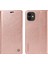 iPhone 11 Kılıf Cüzdan Kart Yuvaları Için Pu Deri Koruyucu Telefon Kapağı-Gül Altın (Yurt Dışından) 1