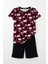 Girls & Boys Erkek Çocuk Şortlu Pijama Takımı Sevimli Kutup Ayıcığı Desenli 4-8 Yaş, Vişne Çürüğü 1