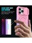 Apple iPhone 13 Pro Için Lens Kapaklı Kılıf Pc+Tpu Telefon Kapağı Magsafe ile Uyumlu-Mor/pembe (Yurt Dışından) 2