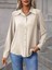 Üçaymoda Kadın Uzun Kollu Yakalı Önden Düğmeli Aerobin Gömlek 5
