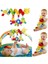 Beşik Puset Peluş Spiral Eğitici Çıngıraklı Oyuncak Bebek Arabası Asılan Yıkanabilen Oyuncağı 20 cm 4
