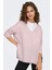 Kadın Oversize V Yaka Basic Kazak - 15340735 2