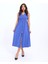 Üçaymoda 6510 Elbise-Mor 1