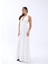 Üçaymoda 6996 Elbise-Ekru 5