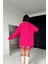 Üçaymoda Fuşya Lazer Kesim Bluz 4