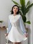 Üçaymoda Asıo Bebe Yaka Elbise 4