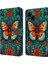 iPhone 13 Pro Kılıf Standı Pu Deri Desen Baskı Telefon Kılıfı- (Yurt Dışından) 1