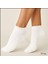 Kadın Bambu Çorap (6 Çift) Fırfırlı Patik Kadın Çorap 2