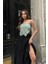 Üçaymoda Audrey Fıfrlı Yırtmaç Detay Etek 4037 5