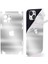 Apple iPhone 15 Plus Için 360 Full Arka Kaplama Koruma Sticker - 14 Farklı Renk - Aynalı Gümüş 2