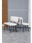 Hayat Serisi Mutfak, Yemek, Bahçe, Kafe, Modern Bench, Puf, 1 Adet - Krem 1