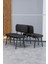 Hayat Serisi Mutfak, Yemek, Bahçe, Kafe, Modern Bench, Puf, 1 Adet - Siyah 1