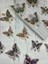 Nıght Elf Butterfly Işıl Işıl Siyah Kelebekler Şeffaf Pet Sticker Set/çıkartma/su Geçirmez/altın Yaldızlı/bullet Journal 6