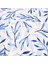 Soft Palmatum Çift Kişilik Pike - Beyaz / Mavi - 200X220 cm 3