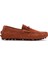 Erkek Kahverengi Süet Deri Loafer 25SFD630810 1