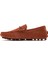 Erkek Kahverengi Süet Deri Loafer 25SFD630810 2