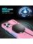 iPhone 12 Pro Max Için 6,7 Inç Manyetik Telefon Kılıfı Pc+Tpu Kapaklı, Slayt Kamera Kapaklı-Mor/pembe (Yurt Dışından) 4