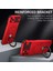 iPhone 11 Pro Kılıf Manyetik Pc+Tpu Halkalı Telefon Kılıfı Kickstand-Kırmızı (Yurt Dışından) 2