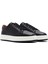 Erkek Siyah Kalın Tabanlı Bağcıklı Deri Sneaker 25SFD630718 3