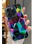 Apple iPhone 14 Pro Max Uyumlu Kılıf 3D Prizma Desenli Hologram Çok Renkli Silikon Kılıf / Kapak 2