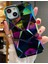 Apple iPhone 14 Pro Max Uyumlu Kılıf 3D Prizma Desenli Hologram Çok Renkli Silikon Kılıf / Kapak 3