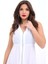 Üçaymoda 6510 Elbise-Beyaz 5