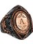 925 Ayar Gümüş Kişiselleştirilebilir Yüzük - Bronz Kaplama Monogram Yüzük 1